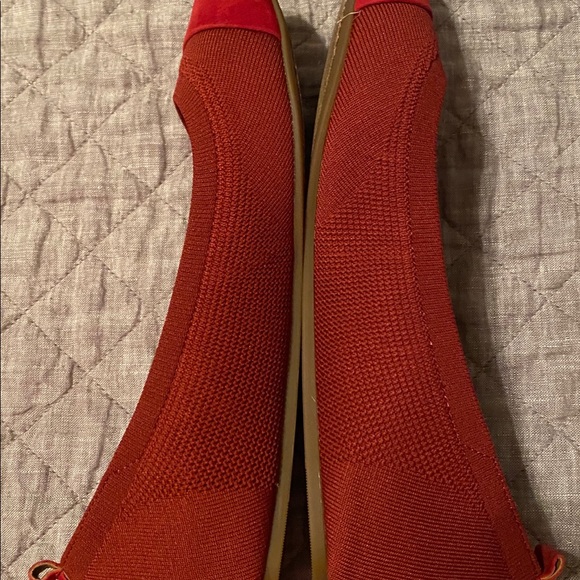 Red Ellen DeGeneres “Heart” Ballet Flats - Picture 4 of 4